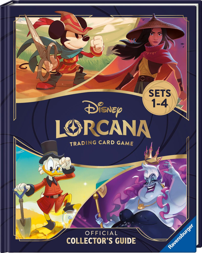 Disney Lorcana Trading Card Game - Official Collector's Guide: Sets 1-4 EN (Disney Lorcana Publishing