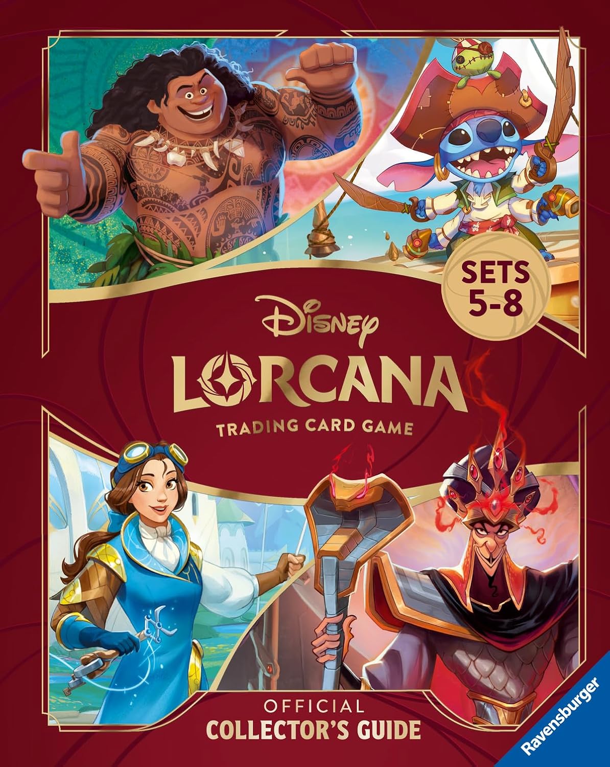 Disney Lorcana Trading Card Game - Official Collector's Guide: Sets 5-8 EN (Disney Lorcana Publishing