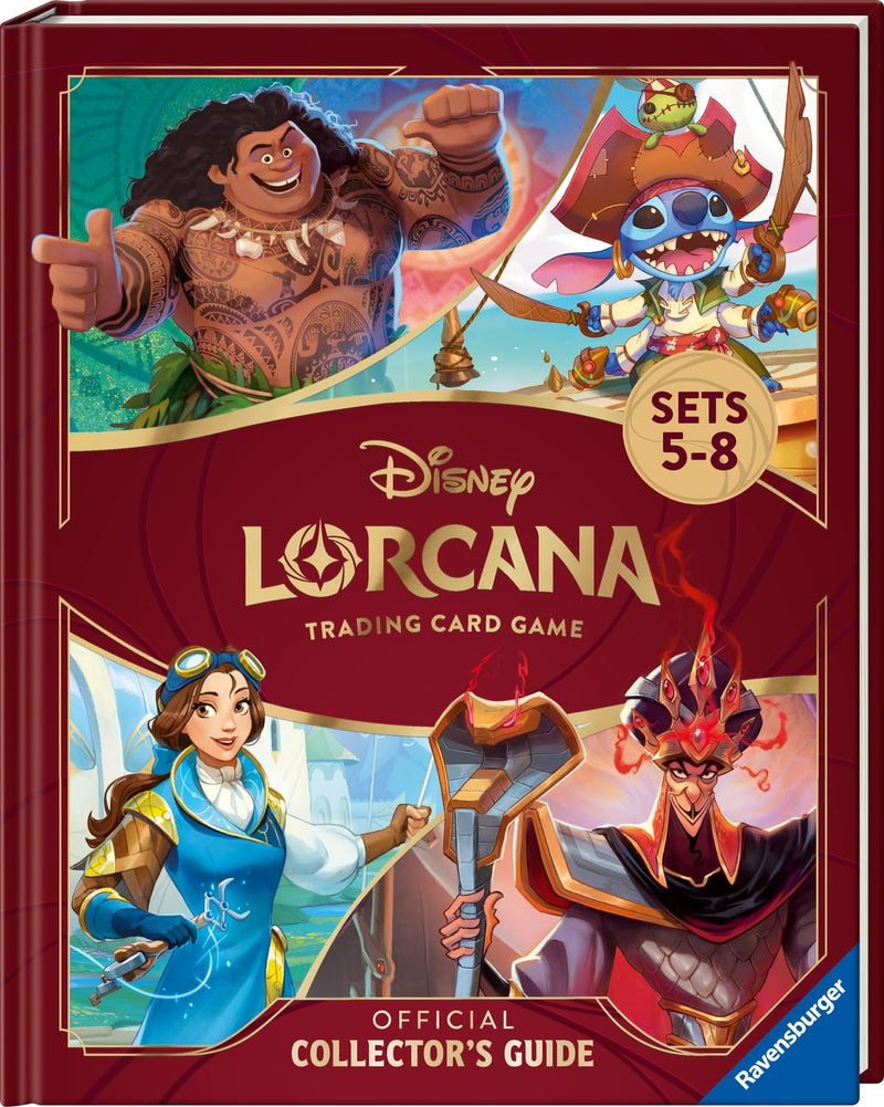 Disney Lorcana Trading Card Game - Official Collector's Guide: Sets 5-8 EN (Disney Lorcana Publishing