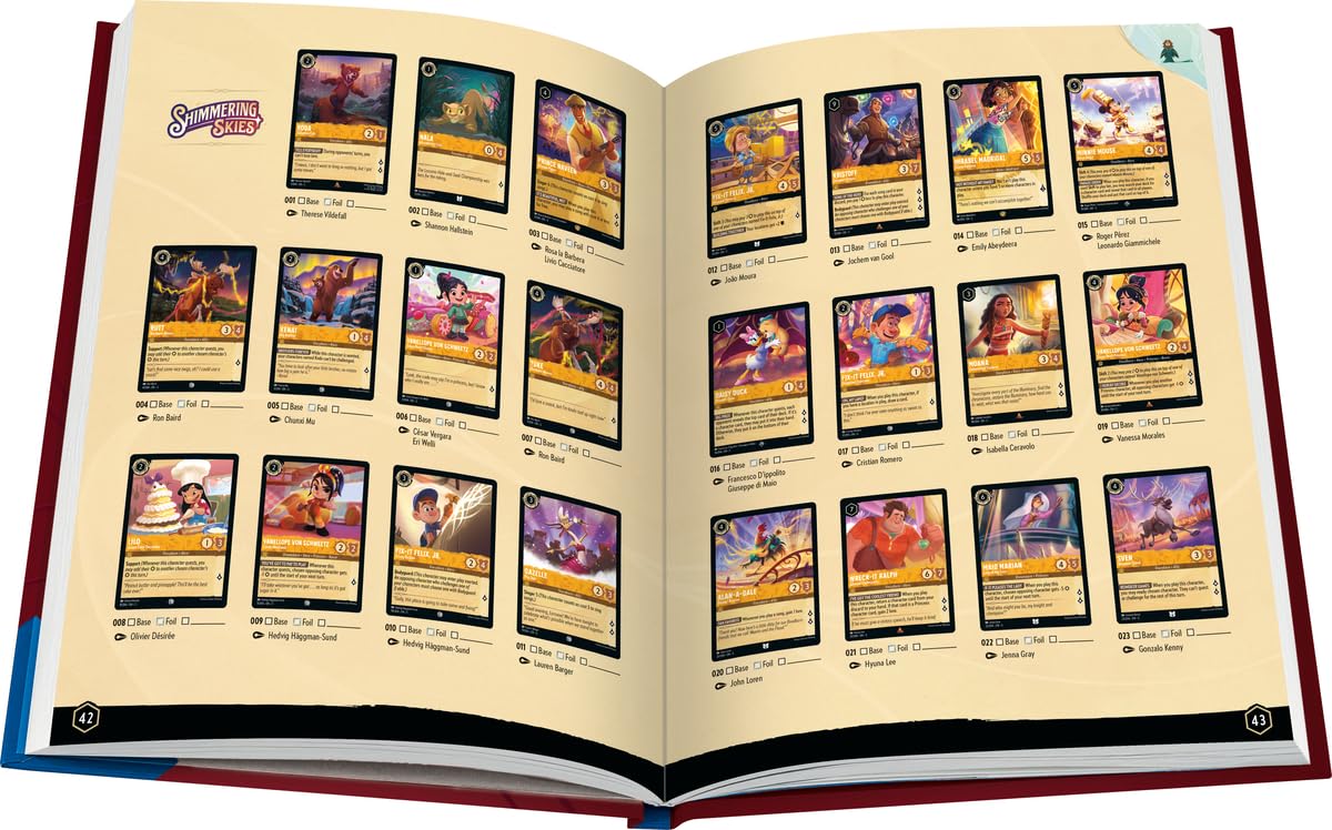 Disney Lorcana Trading Card Game - Official Collector's Guide: Sets 5-8 EN (Disney Lorcana Publishing