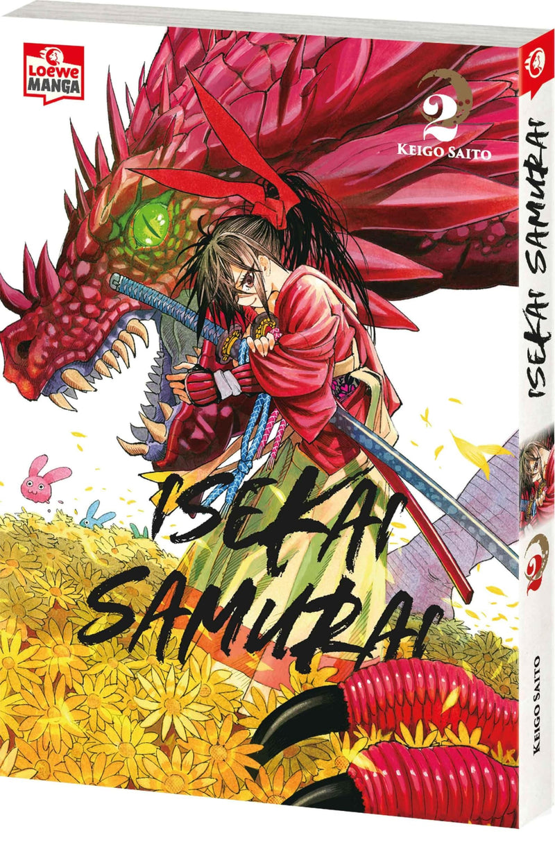 Isekai Samurai 02: Humorvoller Must-Read Fantasy-Manga mit einer Bad-Ass-Heldin, die sich durch Drachen, Dämonen und eine höllisch gute Welt kämpft - Voller Blut, Witz und Schwertkunst!
