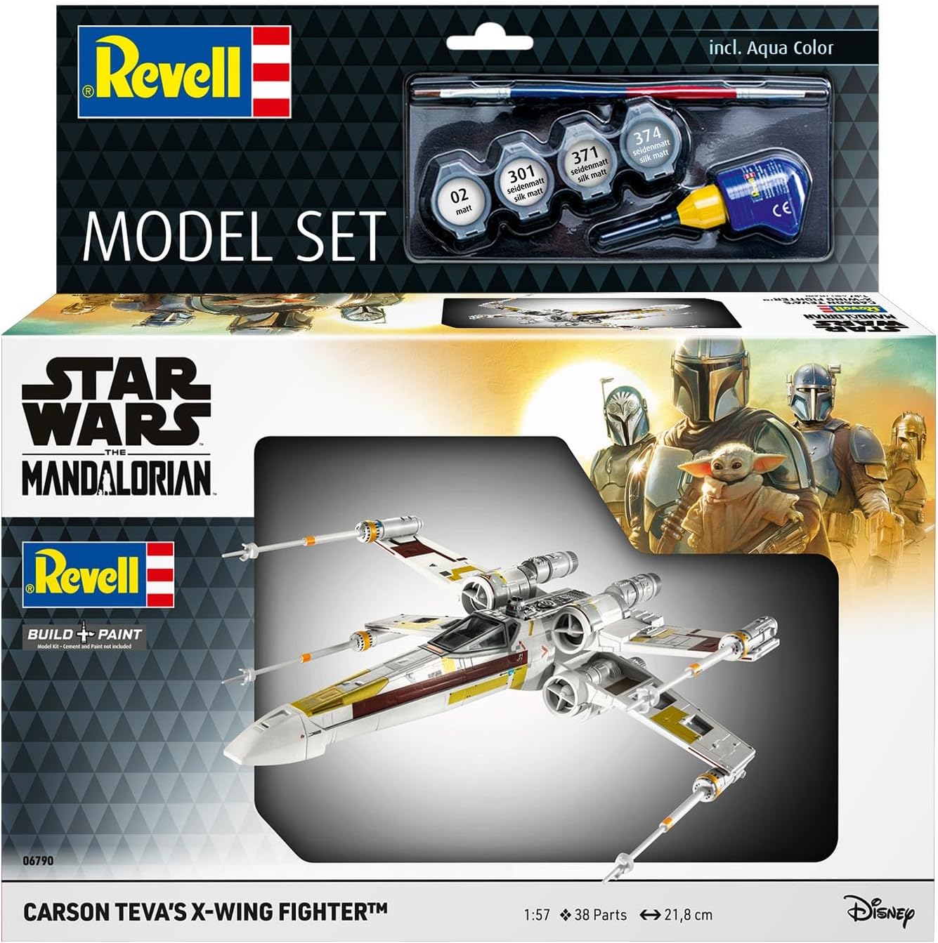Model Set Carson Teva's X-Wing: The Mandalorian