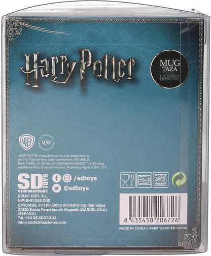 SD Toys Voldemort Harry Potter Mug, Ceramic, White, 9 x 10 x 13 cm