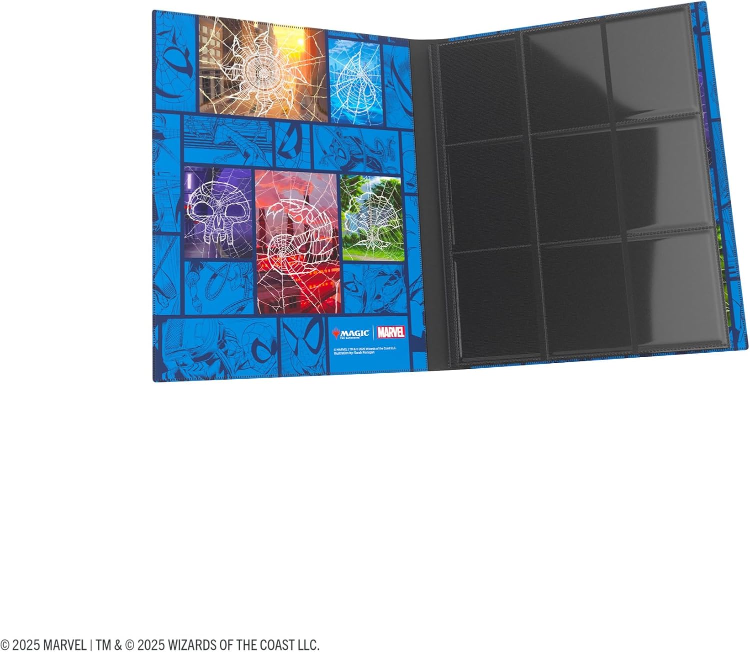 Gamegenic | Magic: The Gathering - Marvel's Spider-Man - 18-Pocket Album- Spider-Man/Spider-Gwen | Trading Card Accessory