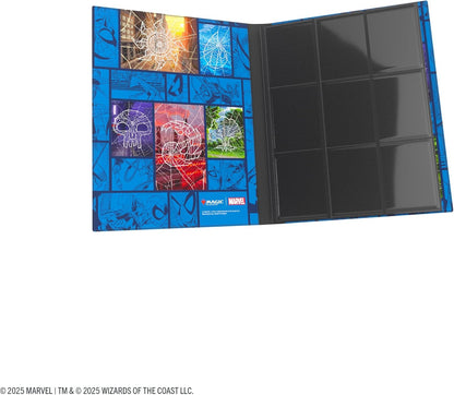Gamegenic | Magic: The Gathering - Marvel's Spider-Man - 18-Pocket Album- Spider-Man/Spider-Gwen | Trading Card Accessory