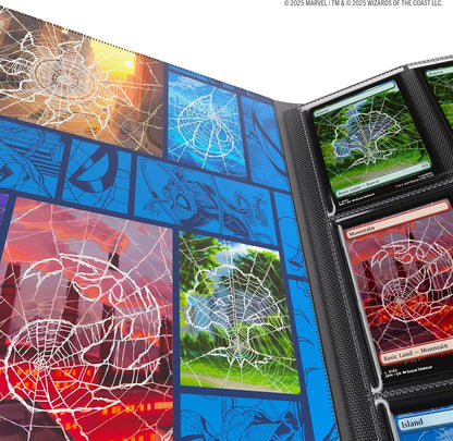 Gamegenic | Magic: The Gathering - Marvel's Spider-Man - 18-Pocket Album- Spider-Man/Spider-Gwen | Trading Card Accessory
