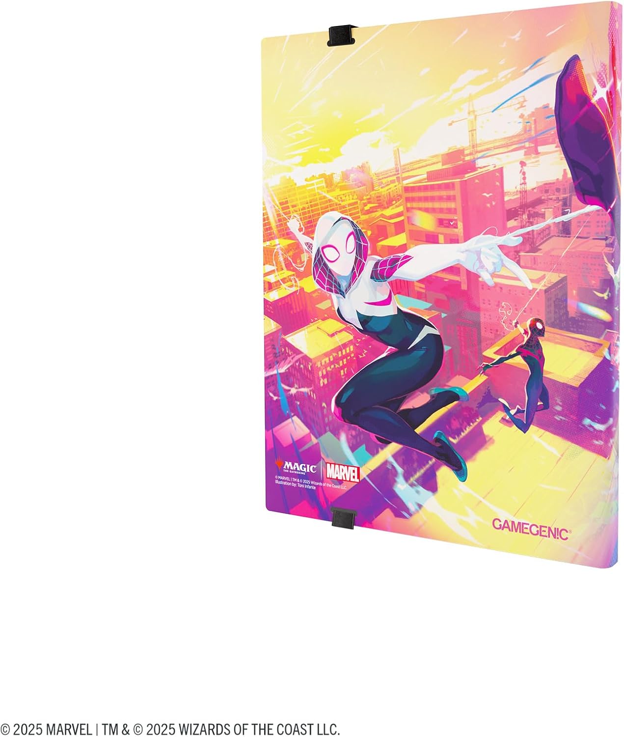 Gamegenic | Magic: The Gathering - Marvel's Spider-Man - 18-Pocket Album- Spider-Man/Spider-Gwen | Trading Card Accessory