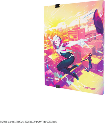 Gamegenic | Magic: The Gathering - Marvel's Spider-Man - 18-Pocket Album- Spider-Man/Spider-Gwen | Trading Card Accessory