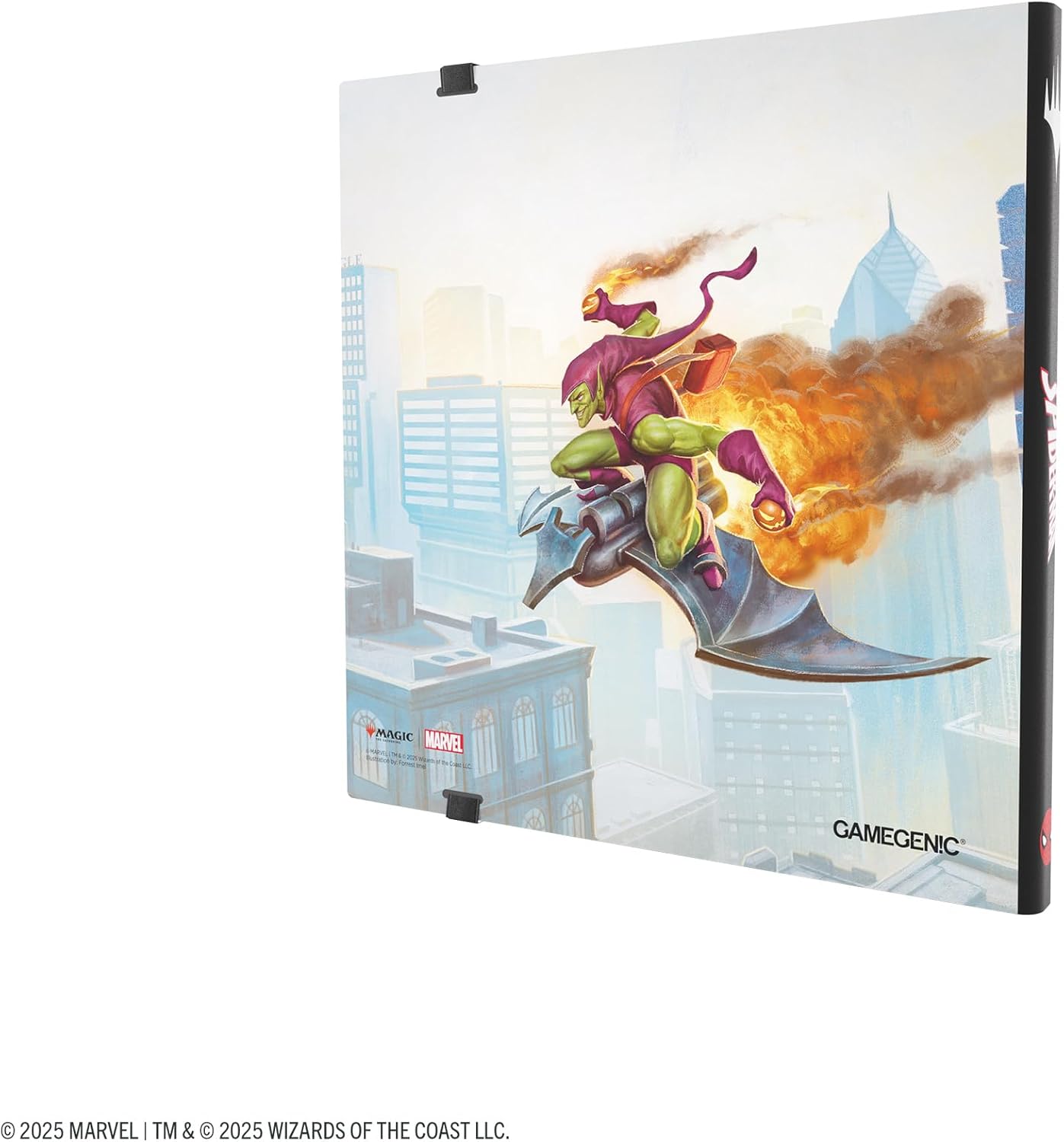 Gamegenic | Magic: The Gathering - Marvel's Spider-Man - 24-Pocket Album - Spider-Man/Green Goblin | Trading Card Accessory