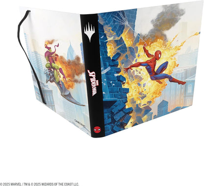 Gamegenic | Magic: The Gathering - Marvel's Spider-Man - 24-Pocket Album - Spider-Man/Green Goblin | Trading Card Accessory