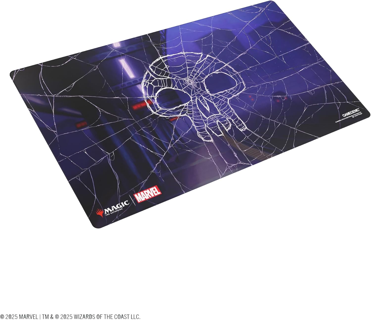 Gamegenic | Magic: The Gathering - Marvel's Spider-Man - Shiny Playmat: Spider-Man Swamp | Trading Card Accessory