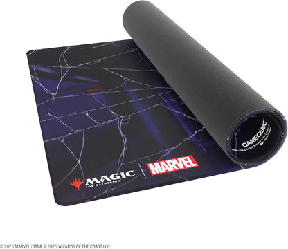 Gamegenic | Magic: The Gathering - Marvel's Spider-Man - Shiny Playmat: Spider-Man Swamp | Trading Card Accessory