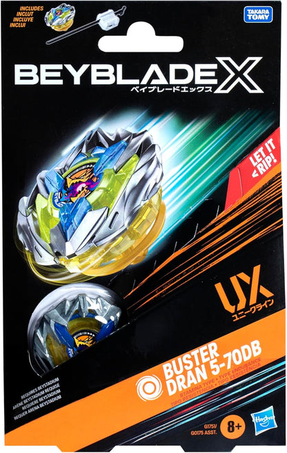 Beyblade X Buster Dran 5-70DB UX Starter Pack Top and Launcher