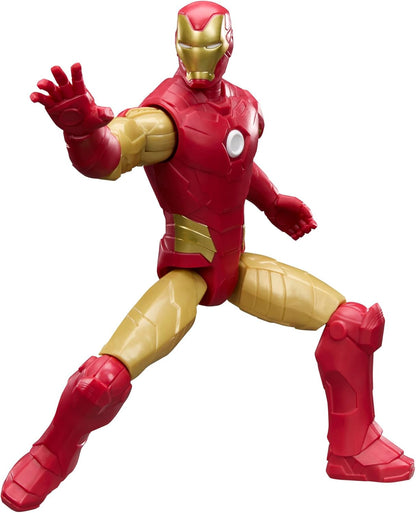 Marvel Avengers Titan Series Iron Man 29.2-cm (11.5 inch) Action Figure, Super Hero Figures & Toys for kids, Ages 4+