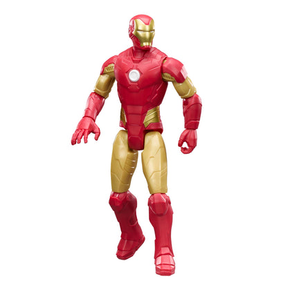 Marvel Avengers Titan Series Iron Man 29.2-cm (11.5 inch) Action Figure, Super Hero Figures & Toys for kids, Ages 4+