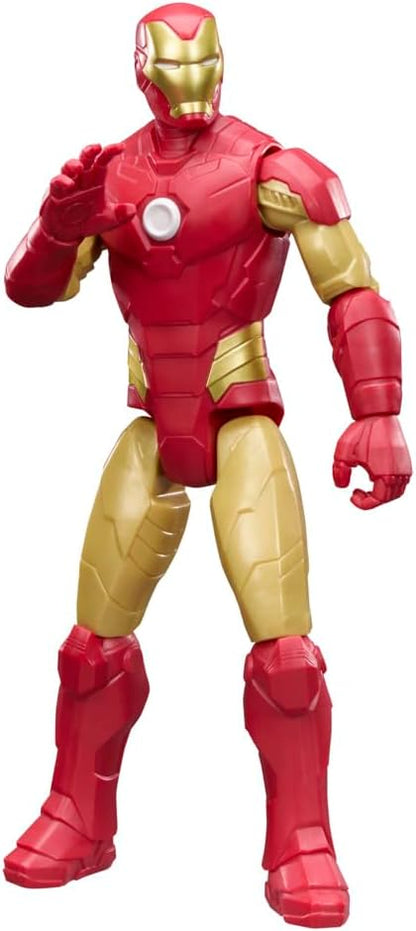 Marvel Avengers Titan Series Iron Man 29.2-cm (11.5 inch) Action Figure, Super Hero Figures & Toys for kids, Ages 4+