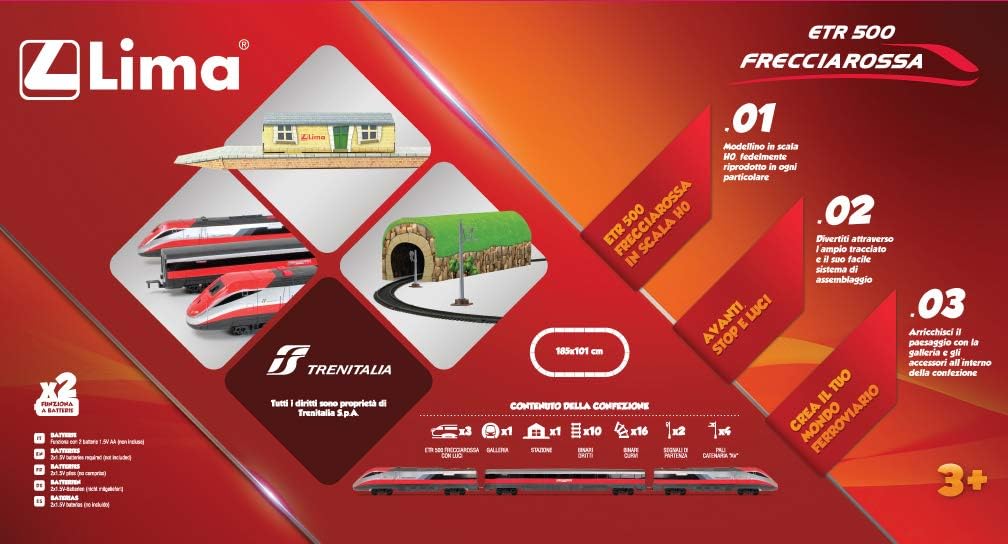 Frecciarossa Etr500 B/O Train