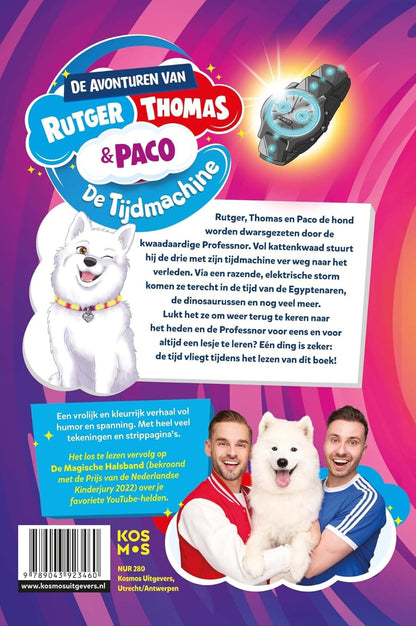 Centraal Boekhuis - De avonturen van Rutger Thomas en Paco - De Tijdmachine