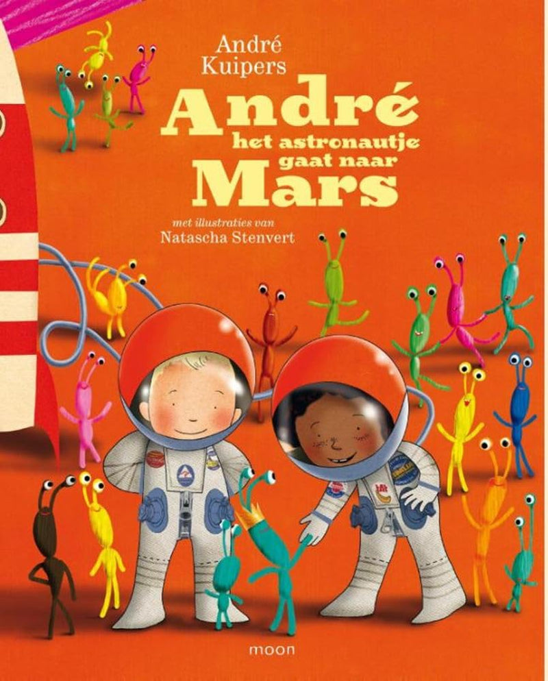 Andre het astronautje gaat naar Mars