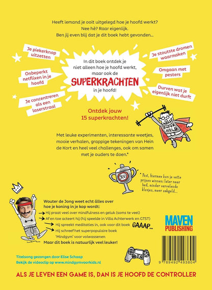Centraal Boekhuis - Superkrachten voor je hoofd: Mindgym voor kids