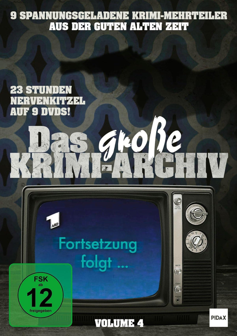 Das große Krimi-Archiv, Vol. 4 / 9 spannungsgeladene Krimi-Mehrteiler mit zahlreichen beliebten Fernsehstars!