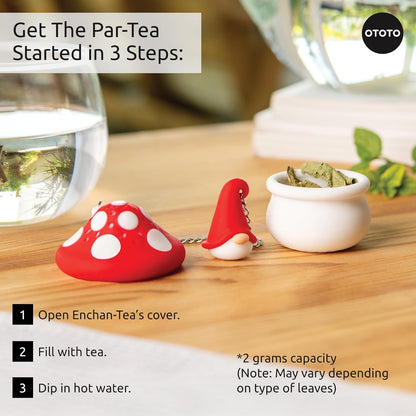 Ototo - Enchan-Tea Tea Filter - Red