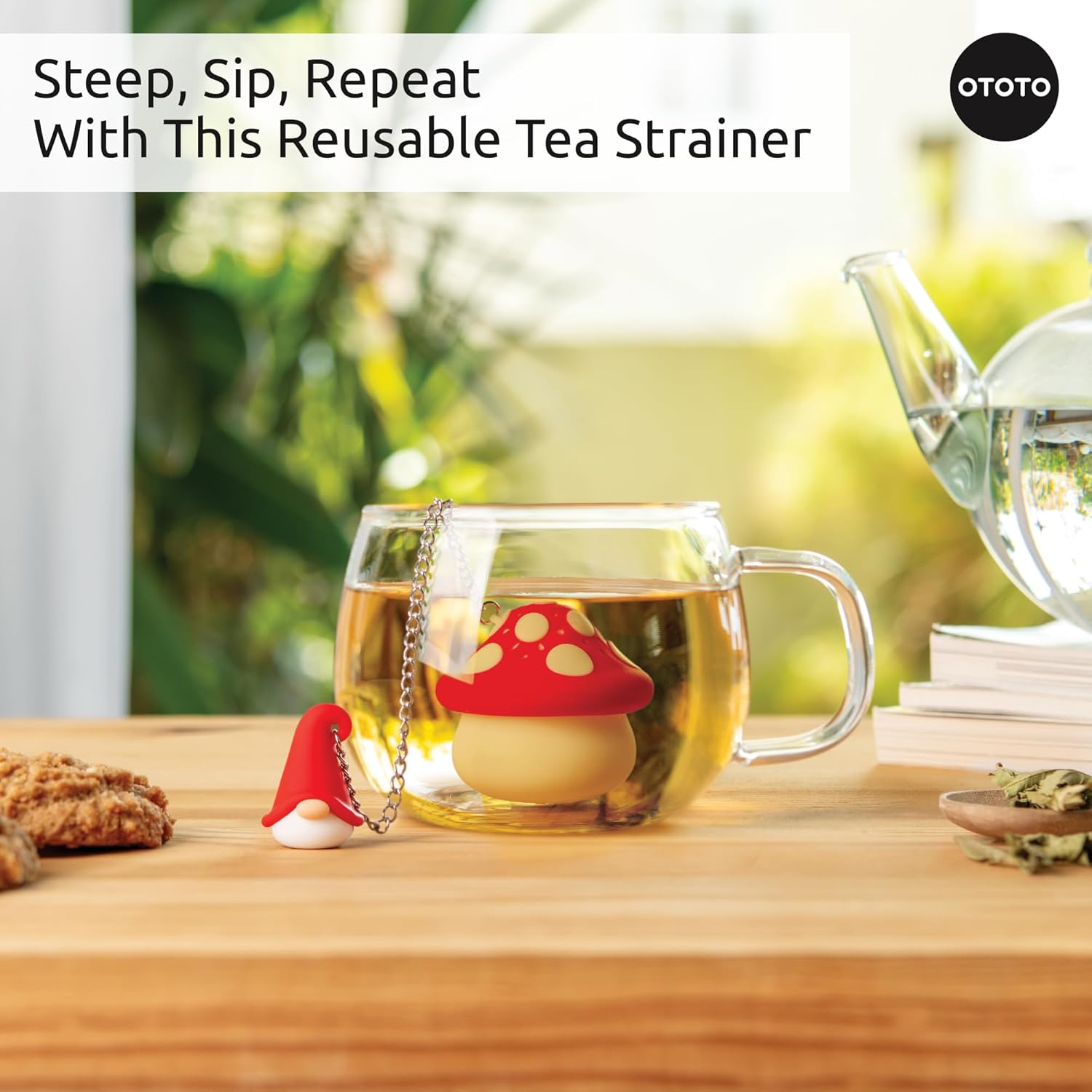 Ototo - Enchan-Tea Tea Filter - Red