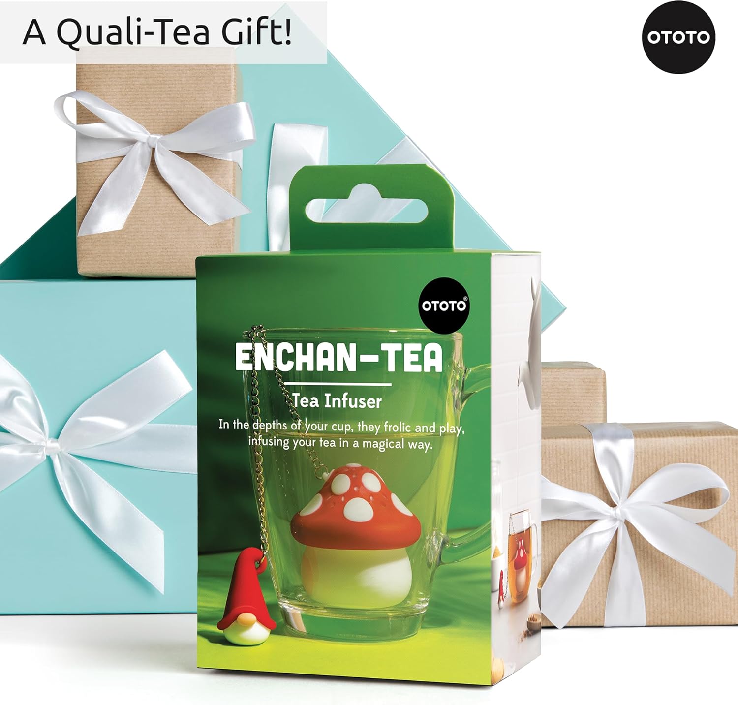 Ototo - Enchan-Tea Tea Filter - Red