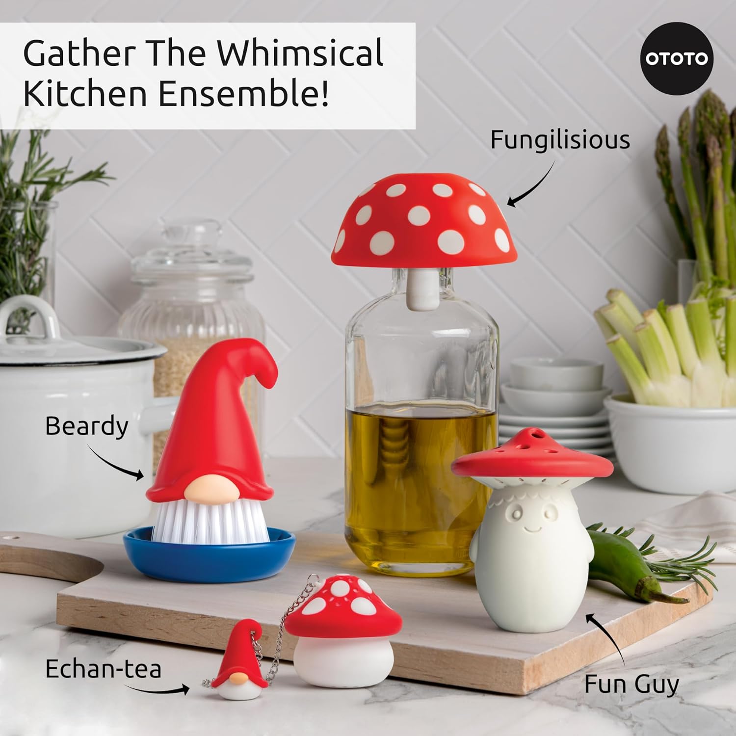 Ototo - Enchan-Tea Tea Filter - Red