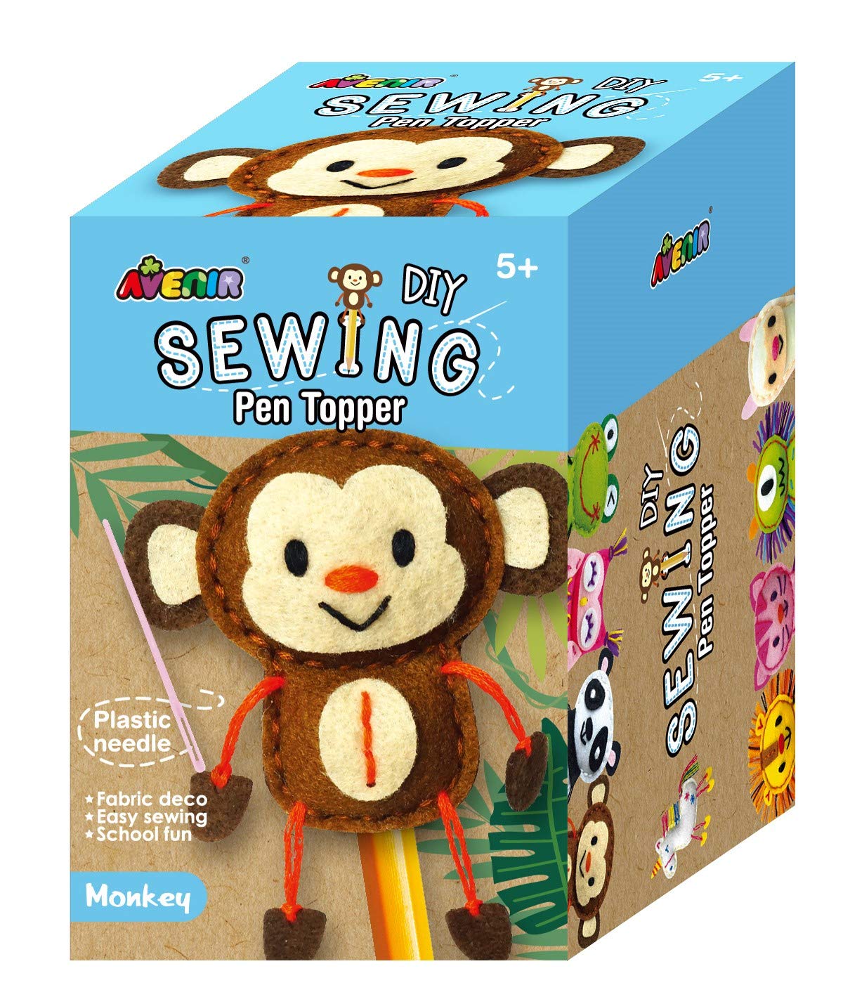 Avenir – Monkey Pencil Plush (5191703)
