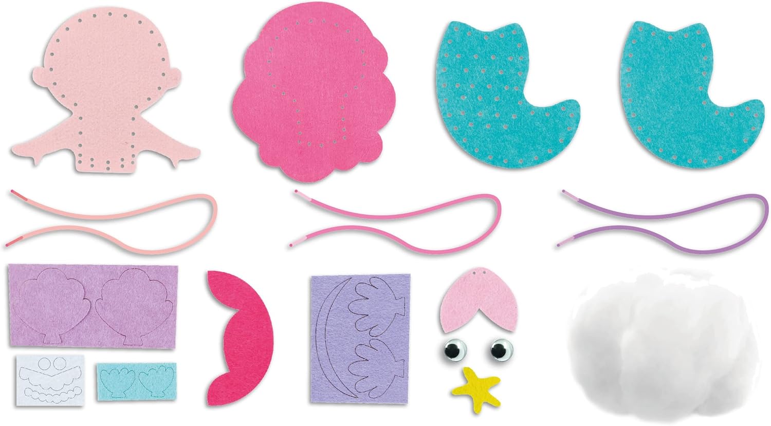Avenir – Mermaid Backpack Charm – Diy (5221804)