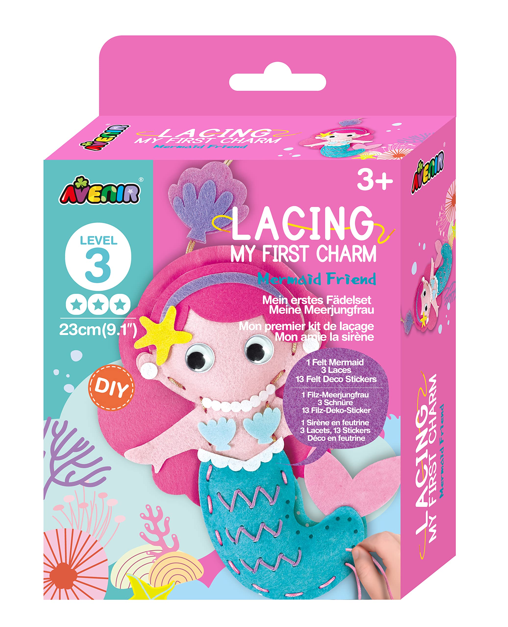 Avenir – Mermaid Backpack Charm – Diy (5221804)