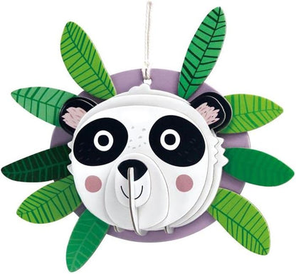 3D-decoratie: Panda 21 x 14,8 cm, in doos 15,2 x 1 x 24,5 cm, 3+.