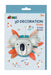 3D-decoratie: Koala 21 x 14,8 cm, in doos 15,2 x 1 x 24,5 cm, 3+.