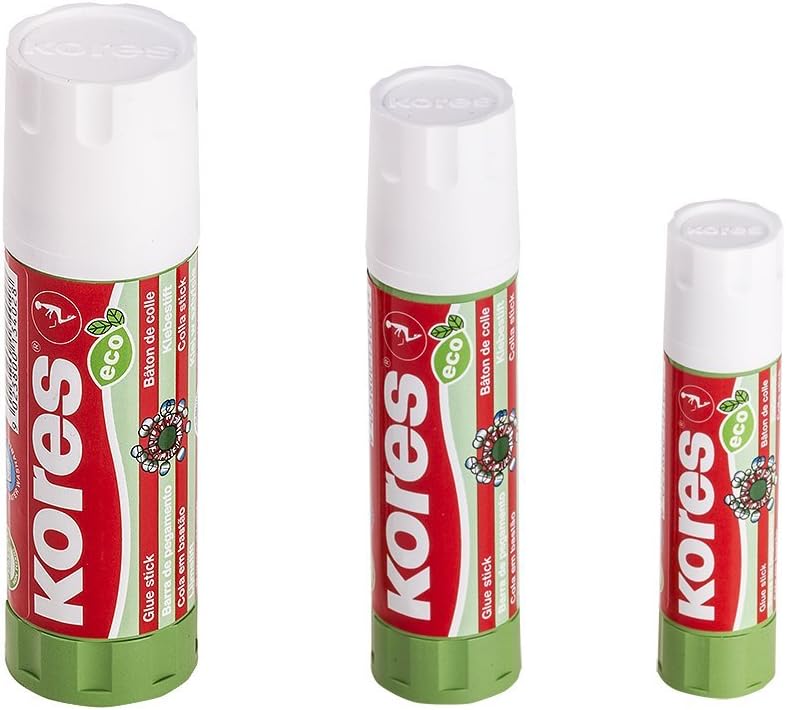 Kores K13102 lijmstift, 24 stuks, doos rood