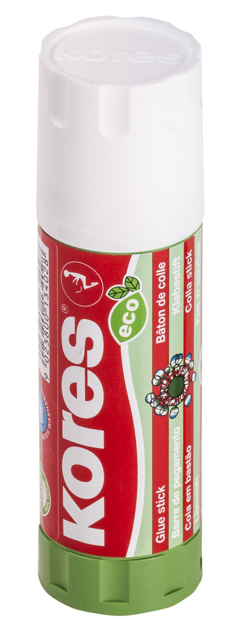 Kores K13402 lijmstift, 1 stuks, rood karton