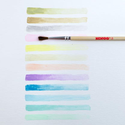 Kores – Pastel Watercolours – 12 Colours (730103)