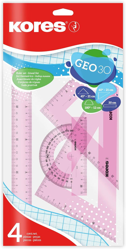 Kores - Geo30 - Ruler Set (742104)