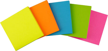 Kores N47074 notitieblokjes, 75 x 75 mm, 100 vellen, oranje