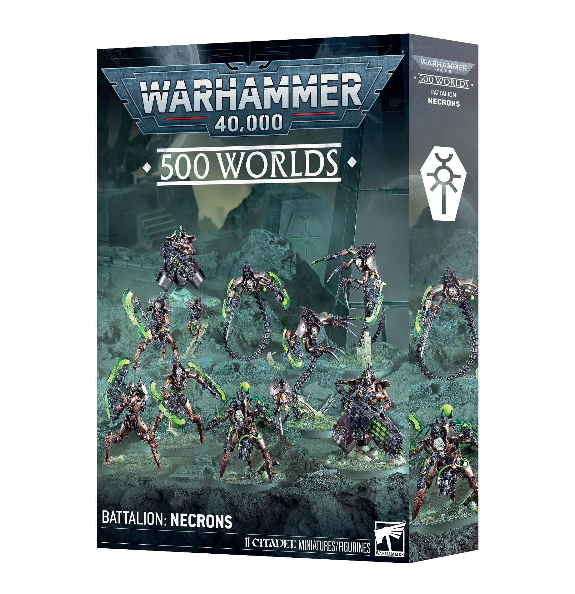 Games Workshop - Warhammer 40,000: 500 Worlds Battalion - Necrons