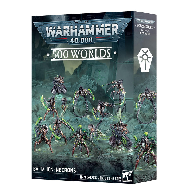 Games Workshop - Warhammer 40,000: 500 Worlds Battalion - Necrons