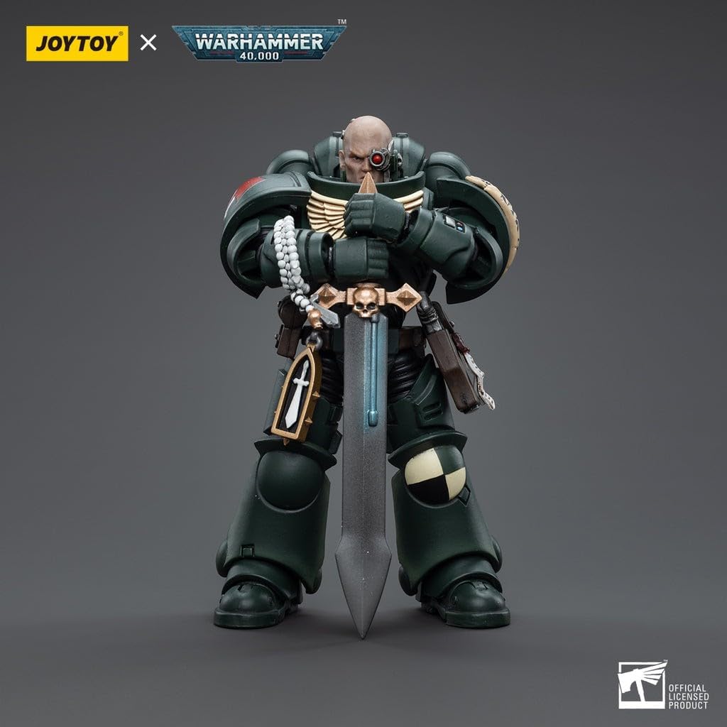 Bloomage Joytoy Tech - Joytoy Warhammer 40.000 - Dark Angels Intercessors Brother Nadael 1/18 Action Figure
