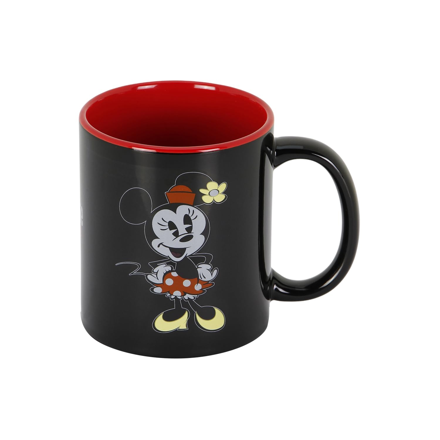 Disney Minni Mouse Face-Tazza, Rosa, 13 x 9.5 cm