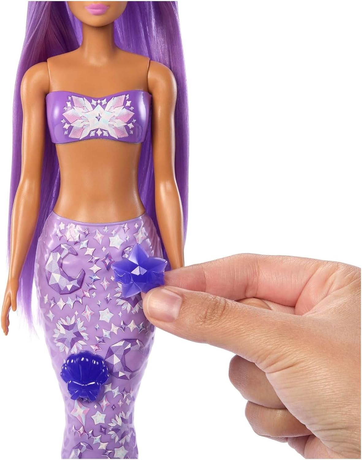 Barbie Mattel JFV58 Colour Reveal Mermaid, 3 Surprise Bags, 4 Accessories, Colour Changing, Various Models