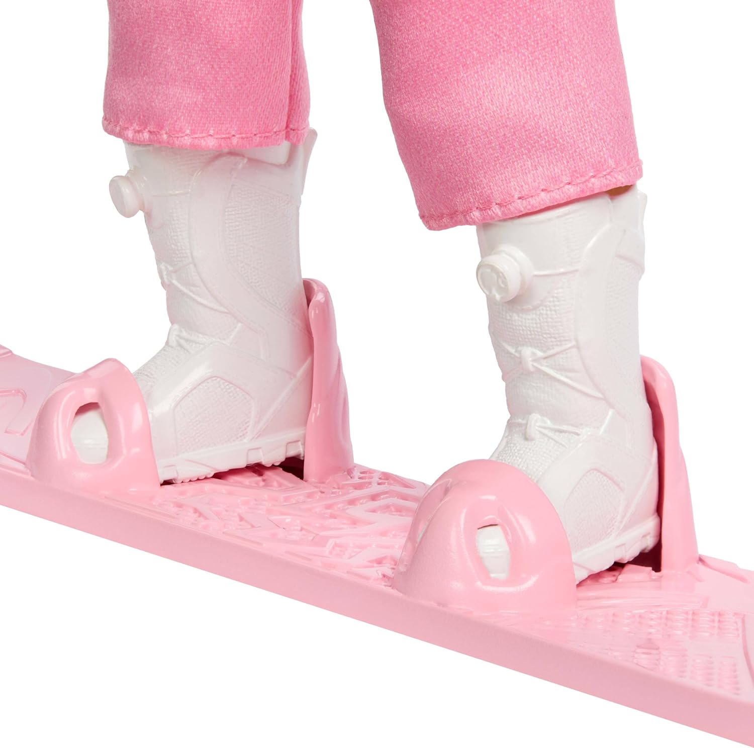 Barbie Careers Snowboarder Doll Wearing Pink Snow Jacket, Pants & Boots with 10+ Accessories Including Color-Change Snowboard, JKF78