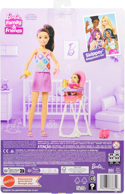 * Barbie Family & Friends Highchair Playset