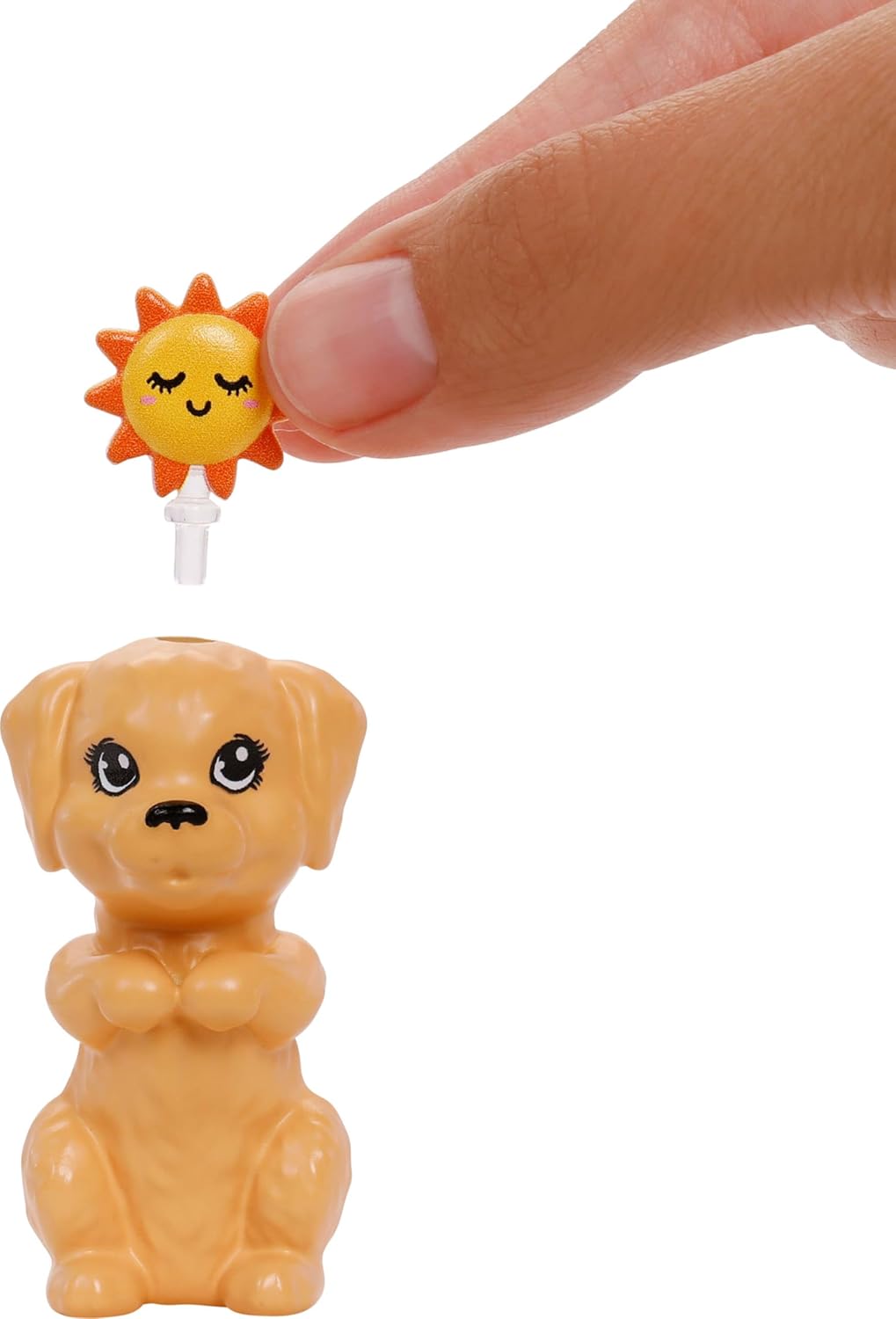 Barbie Mindful Moves Yoga Clothes Doll with 6 Guided Meditation Audio Clips, Music and Lights, Puppy with 6 Plug-in Accessories, Blonde