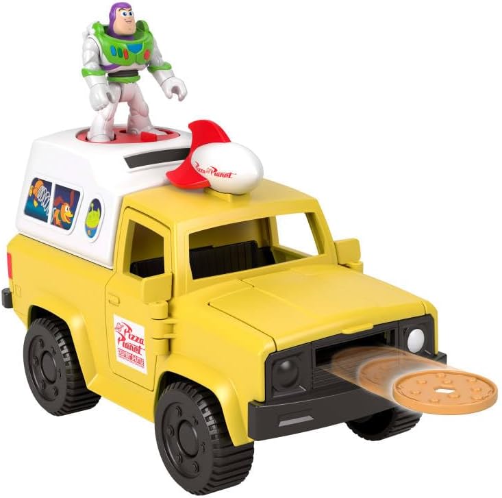 Fisher-Price Imaginext Toy Story Pizza Planet Truck with Buzz Lightyear Alien Playset