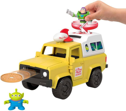 Fisher-Price Imaginext Toy Story Pizza Planet Truck with Buzz Lightyear Alien Playset