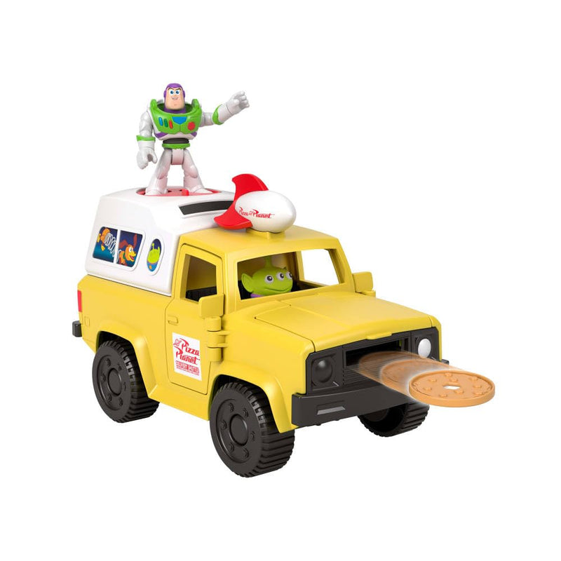 Fisher-Price Imaginext Toy Story Pizza Planet Truck with Buzz Lightyear Alien Playset